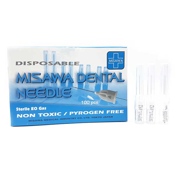 Aguja Dental 100 Unidades Misawa