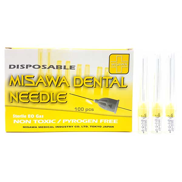 Aguja Dental 100 Unidades Misawa