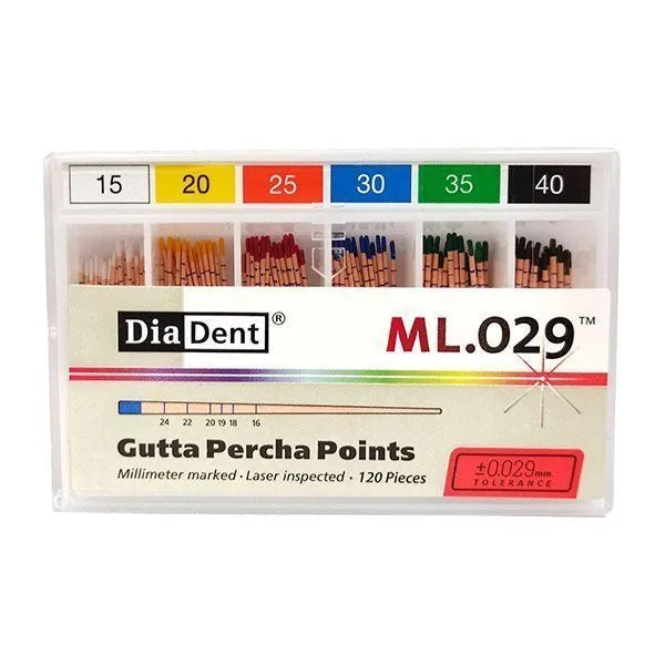 Conos de Gutapercha Diadent