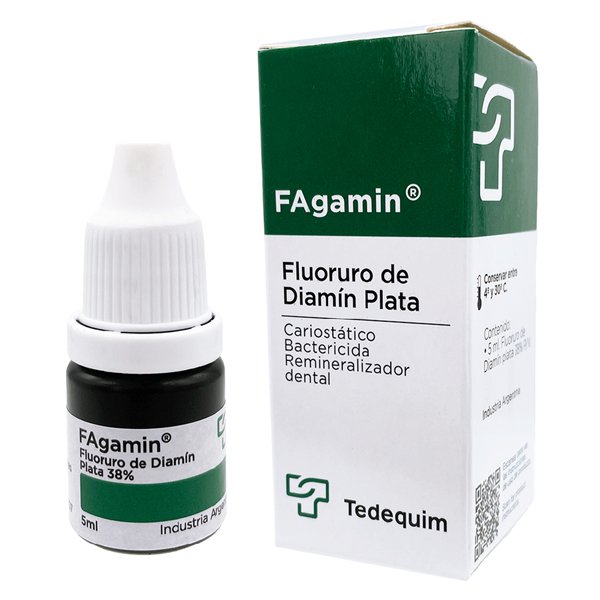 FAgamin Fluoruro de Diamín Plata Tedequim