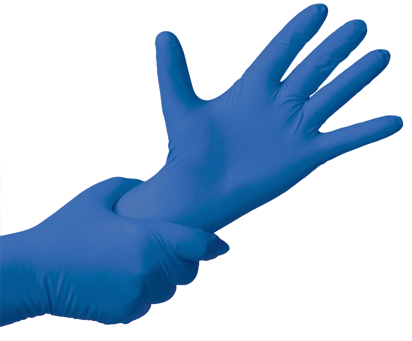 Guante de Nitrilo Topsafe 4 gr azul talla XL