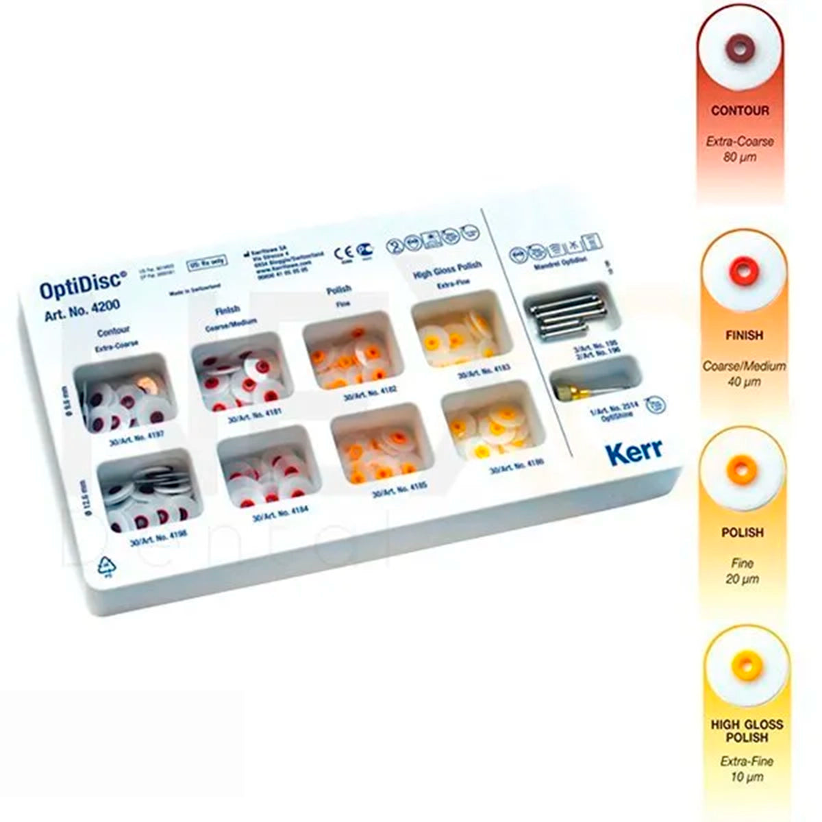 Optidisc surtidos 240 un Kerr