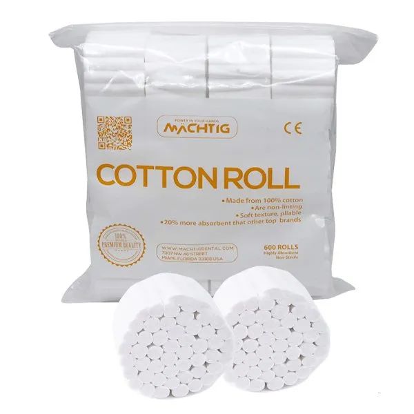 Tórulas de algodón lisas Machtig.