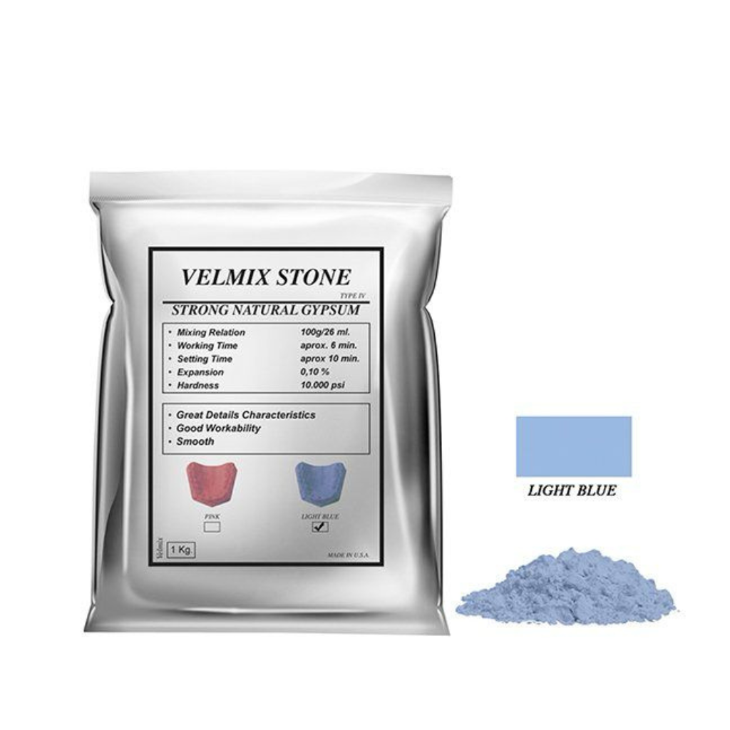 Yeso Extra duro tipo IV 1 KG - Velmix