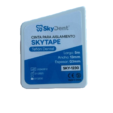 Cinta para aislamiento Teflón Skydent