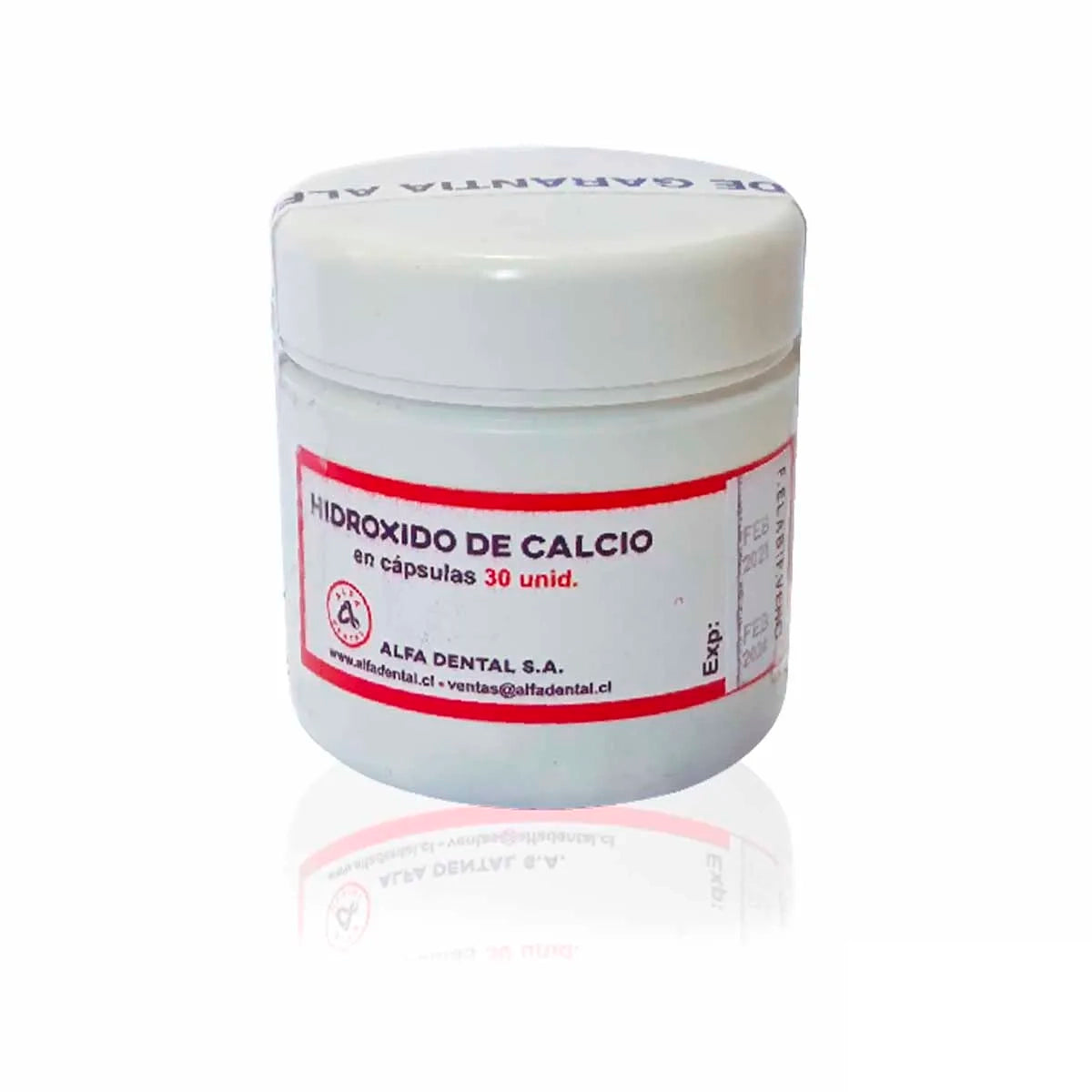 Hidróxido de Calcio en capsulas Alfa Dental