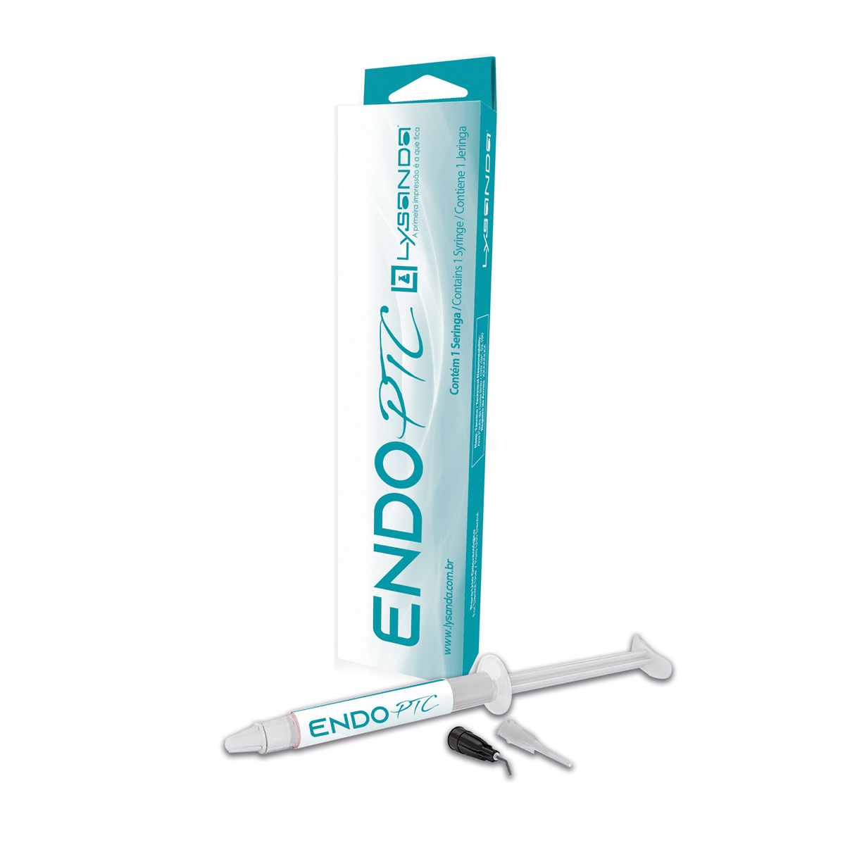 Endo PTC Lubricante de Conducto Endodóntico Jeringa 3 ml Lysanda