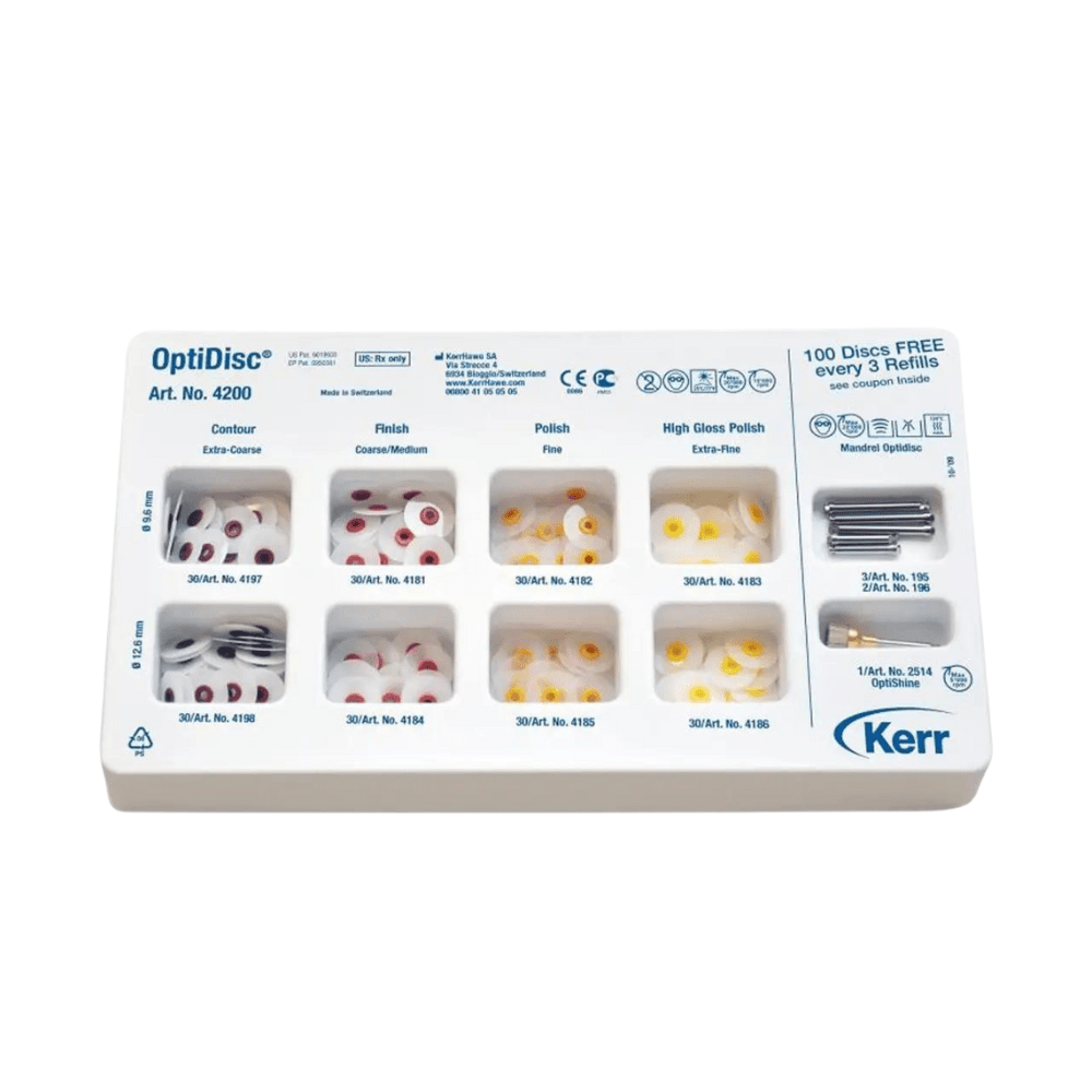 Optidisc Kit 240 discos de pulido Kerr