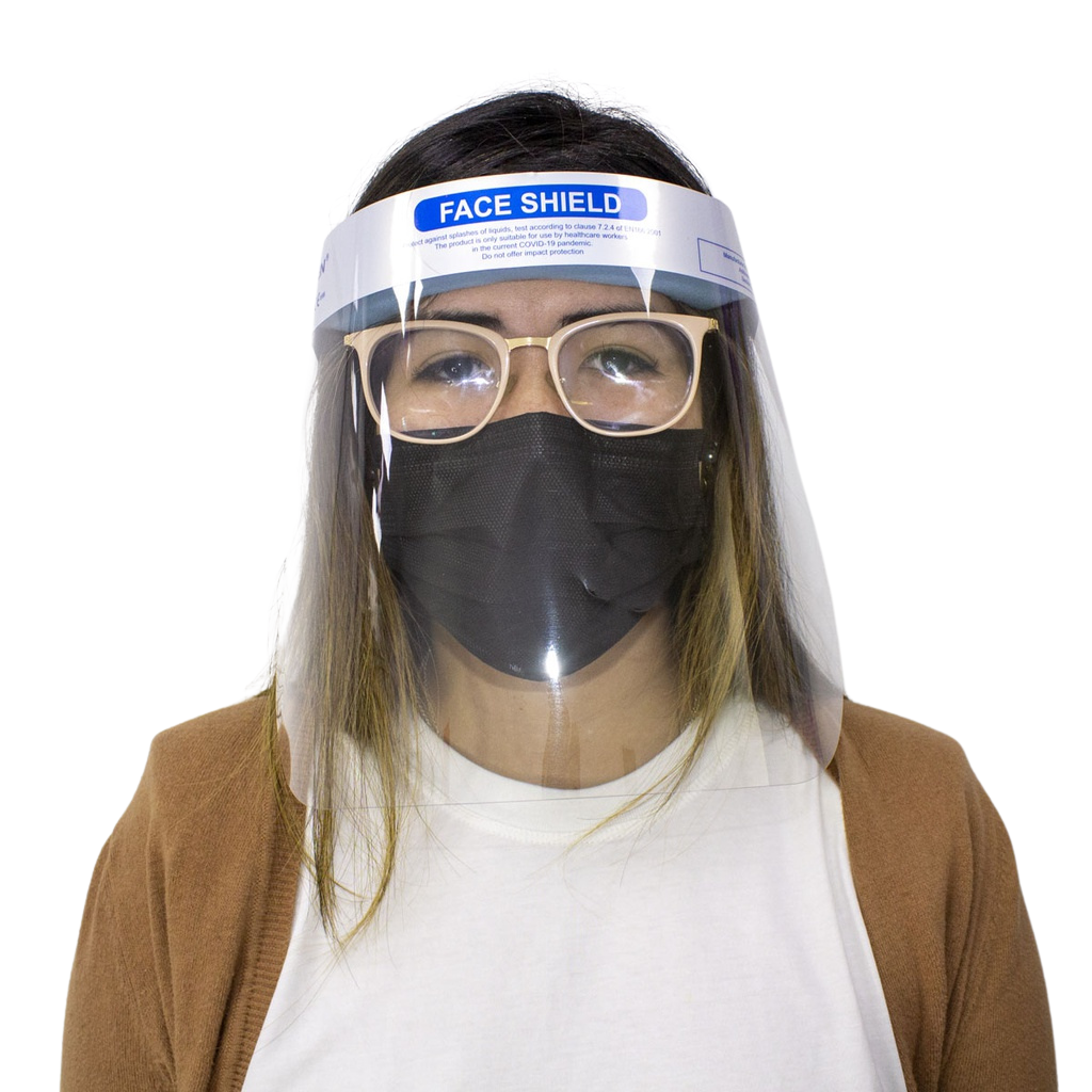 Protector Facial Face Shield Anti-Fog con 1 lámina Cotisen