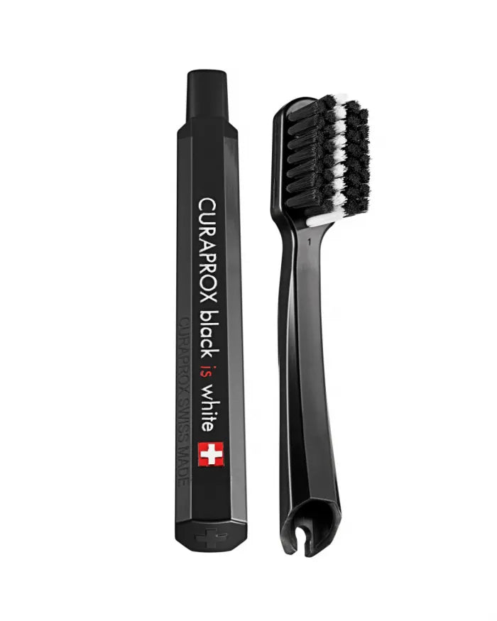 Set de Viaje Black is white Curaprox