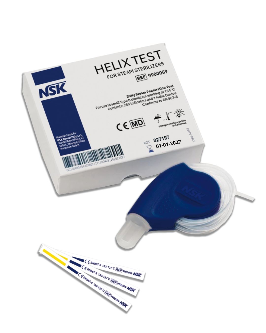 Test de Helix - Incluye 250 tiritas