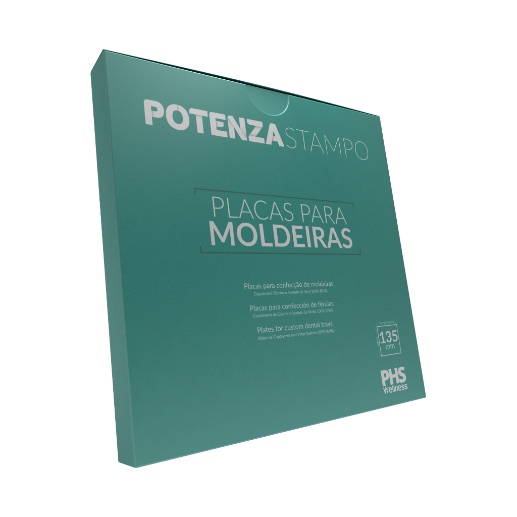 Láminas estampado 1 mm -10 unidades Potenza Stampo - eksadental