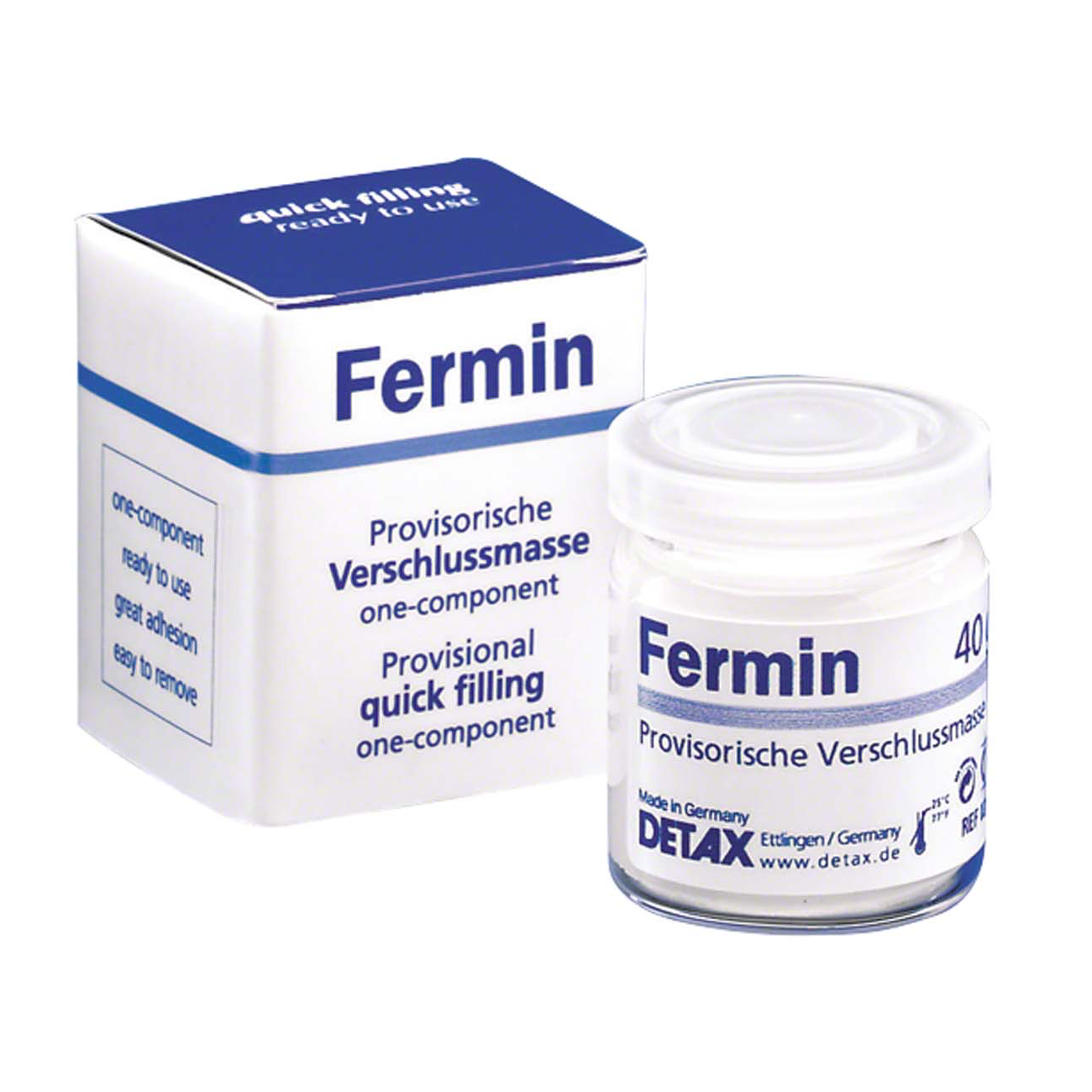 Cemento temporal Fermin Detax