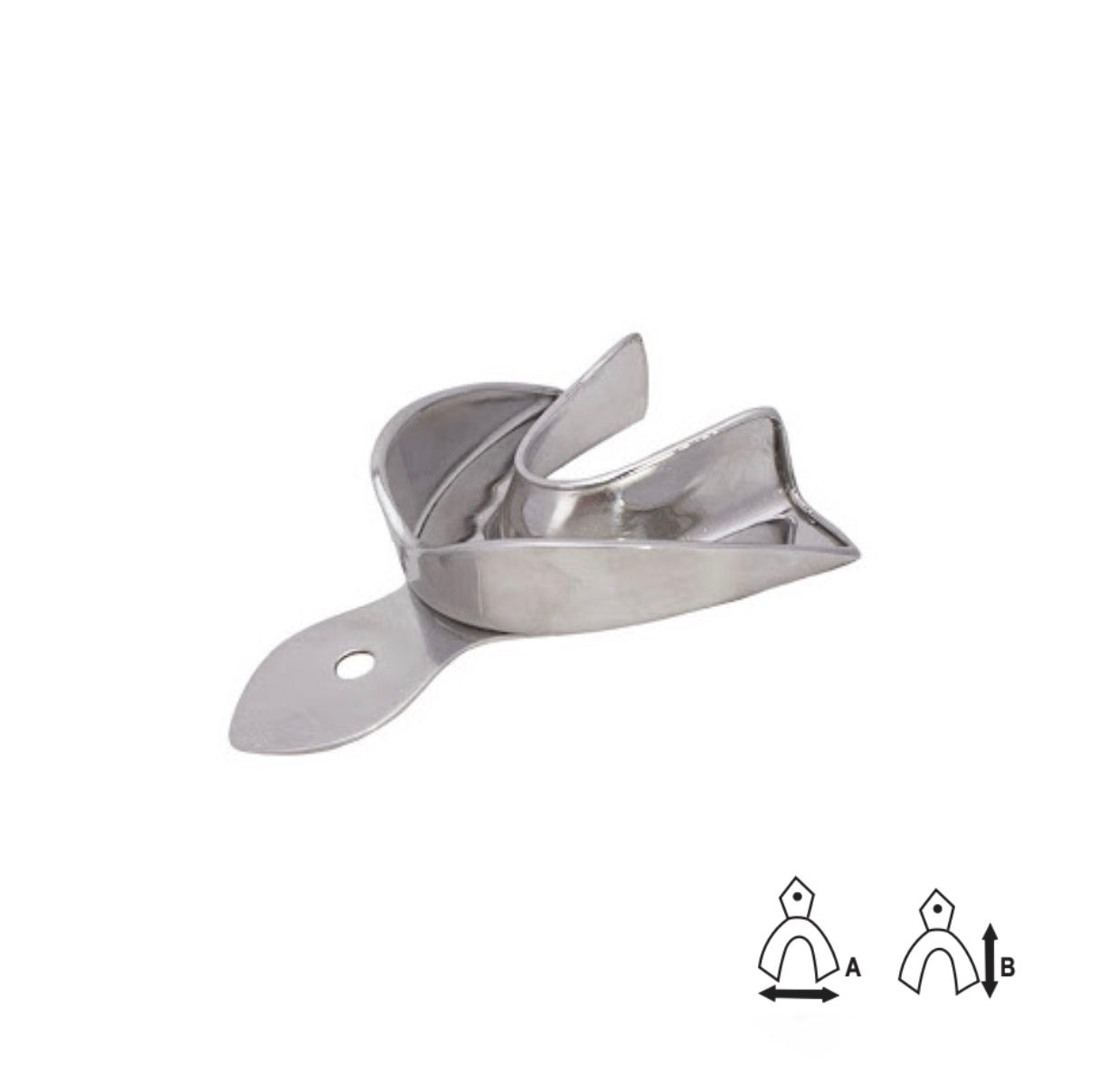 Cubeta Dentada tipo Rim Lock Inferior Medinox