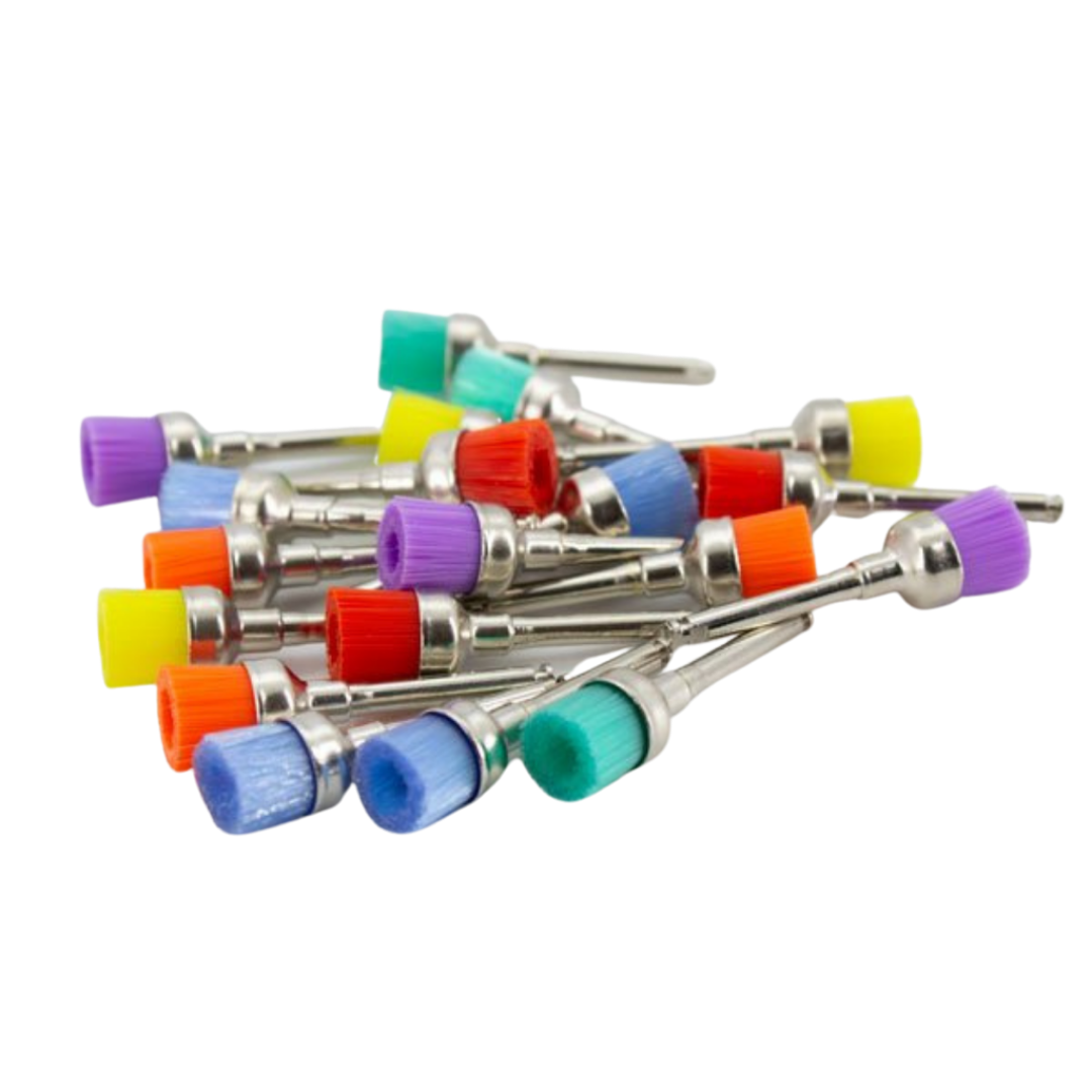 Escobilla para profilaxis dental suave de nylon