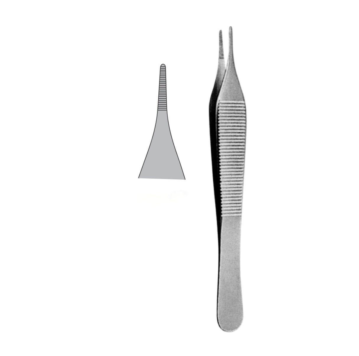 Pinza de sutura Adson Medinox