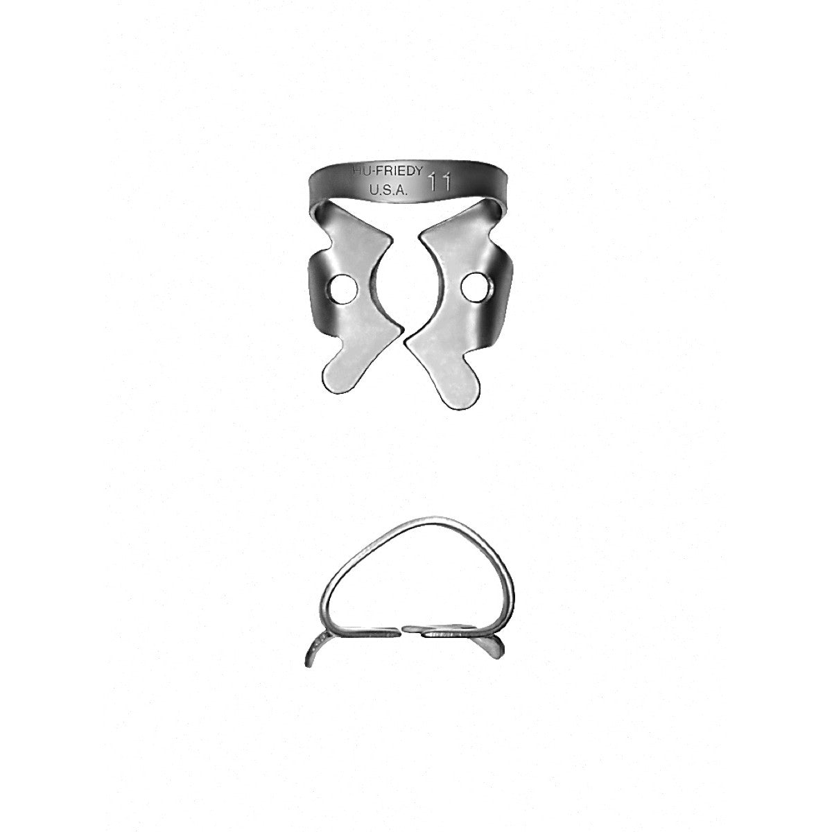 Clamp #11-204 Molares pequeños con aletas RDCM11 Hu Friedy
