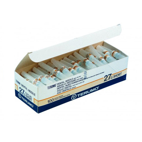 Aguja dental 100 unidades Terumo