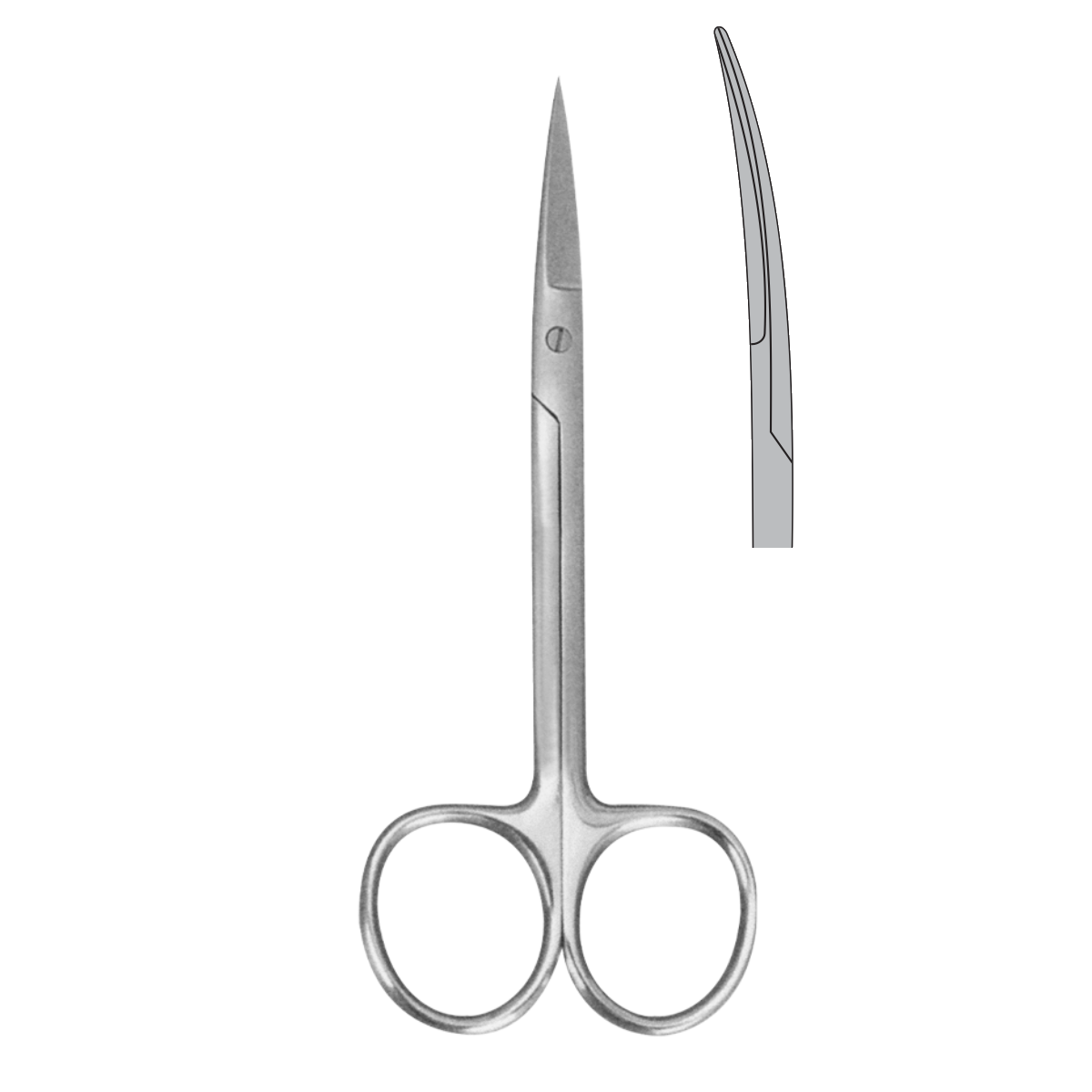 Tijera de encía Iris Medinox