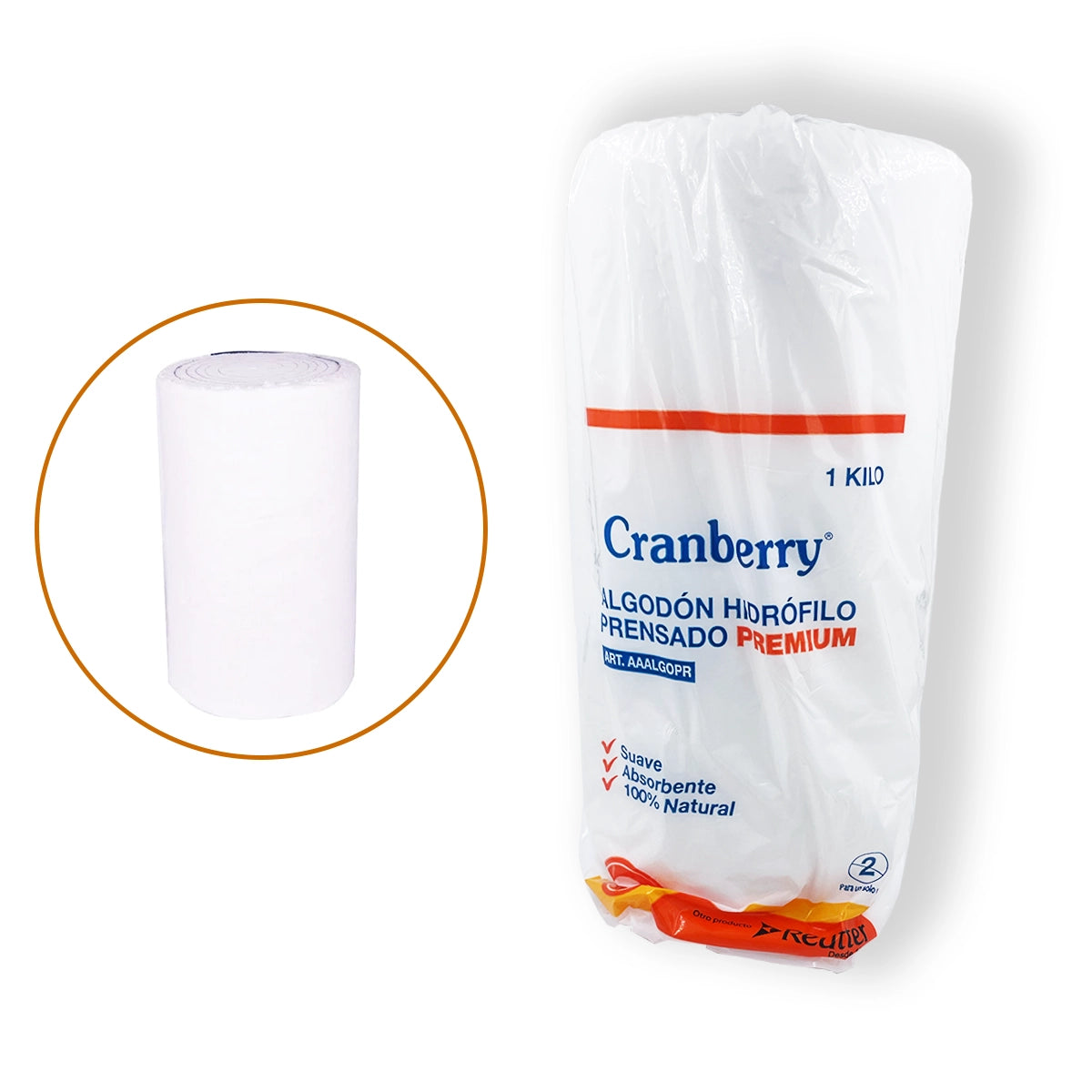 Algodón Prensado Cranberry