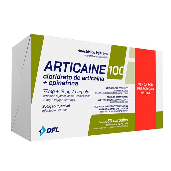 Anestesia Articaina 1:100 al 4% DFL