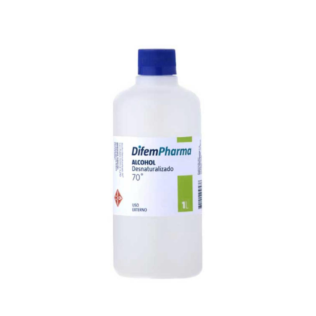 Alcohol Desnaturalizado 95° DifemPharma 1 LITRO