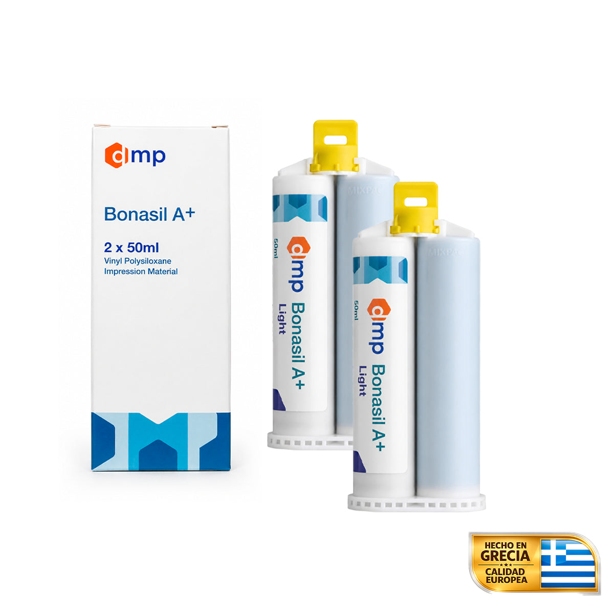 Silicona Bonasil A+ por Adición DMP Liviana 2X50ml