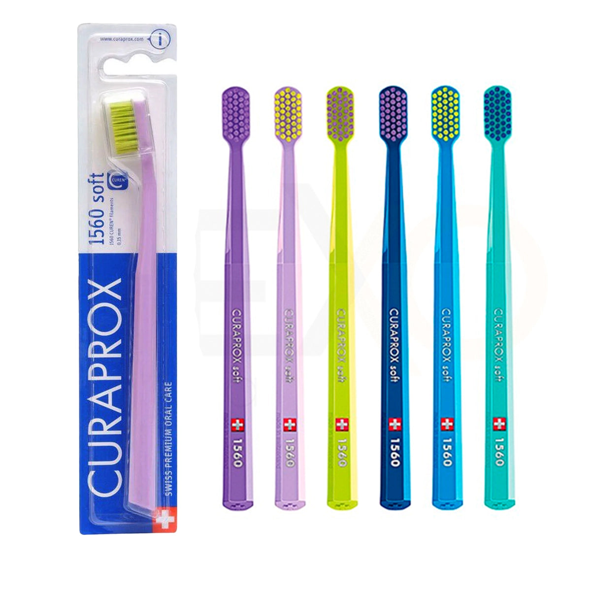Cepillo de dientes Soft 1560 Curaprox - Unidad