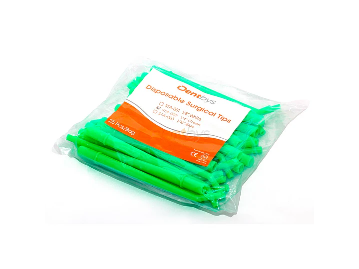 Cánulas Hemosuctoras 25 uds Dentbys