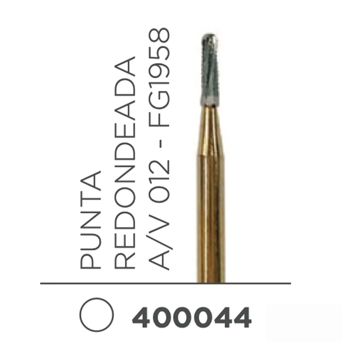 Fresa Transmetálica Cilíndrica Extremo Redondo Alta Velocidad Kerr