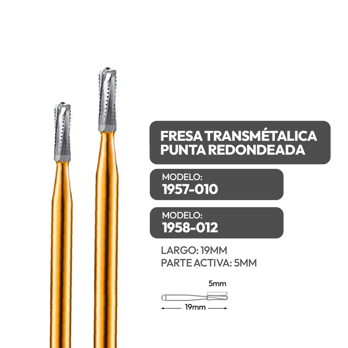 Fresa Transmetálica Skydent