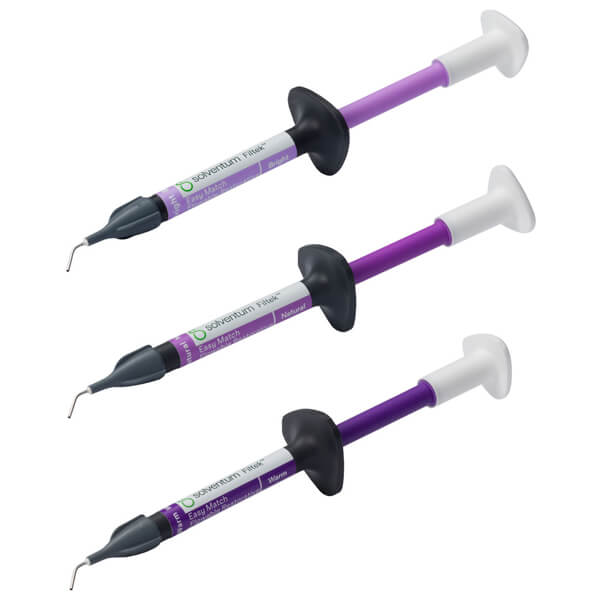 Kit Resina Fluida Filtek Easy Match 3M Solventum 3 Jeringas
