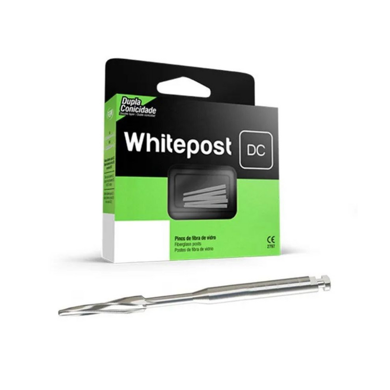 Kit intro Whitepost DC Postes de fibra de vidrio con fresa FGM