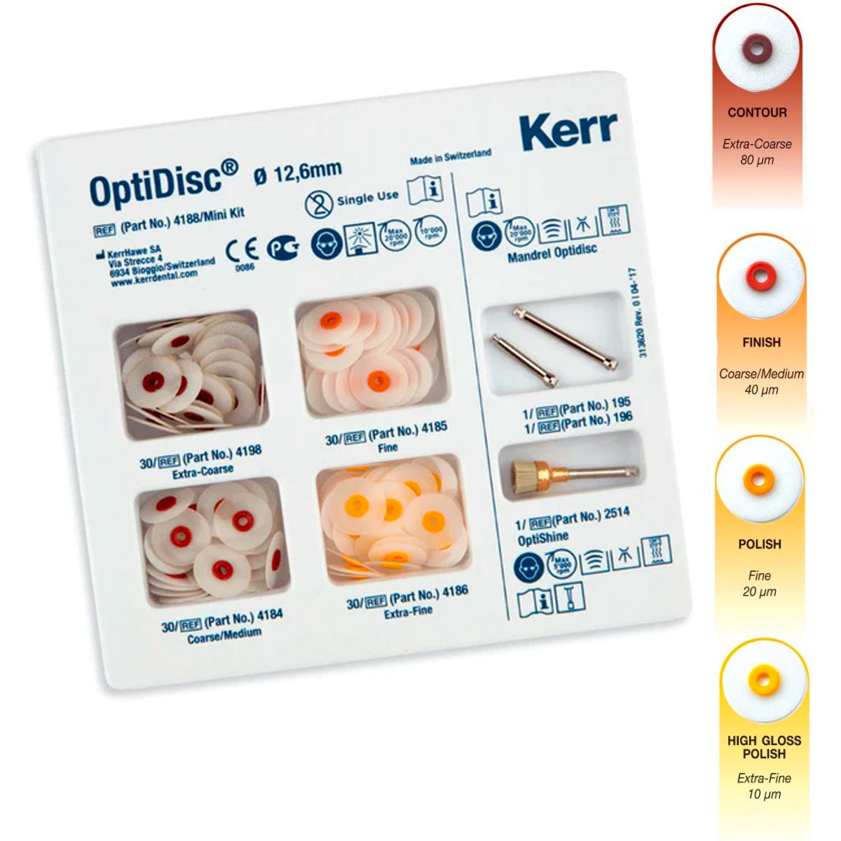 Optidisc surtidos 120 un Kerr
