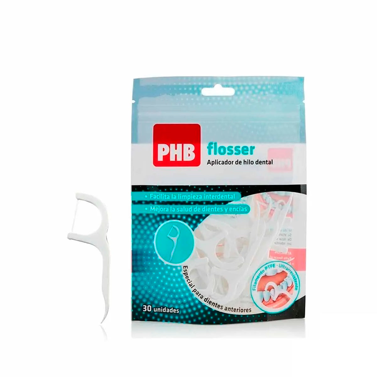 Aplicador Hilo dental PHB FLOSSER 30 uds PHB