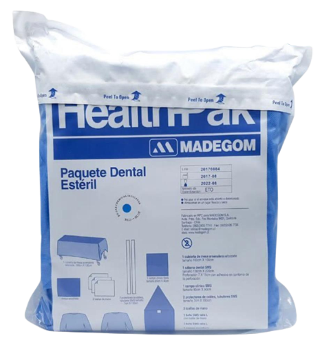 Paquete Dental Estéril - Madegom