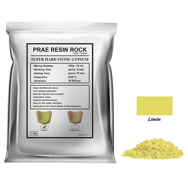 Yeso Prae Resin Rock Velmix 1kg