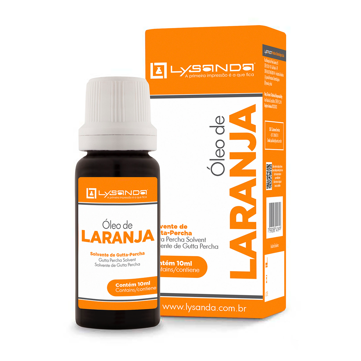 Aceite de Naranja Disolvente de Gutapercha 10 ml Lysanda