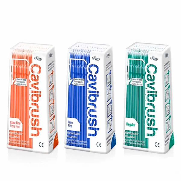 Cavibrush Microaplicador desechable 100 unidades FGM - Extrafino