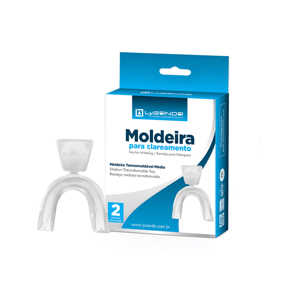 Cubetas Termoformables para Blanqueamiento Dental Lysanda