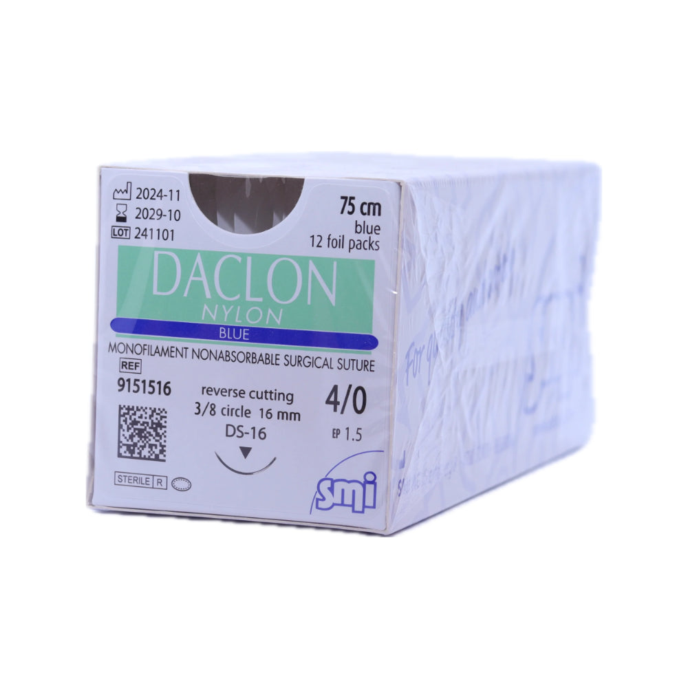 Sutura Daclon Nylon – Monofilamento No Absorbible SMI