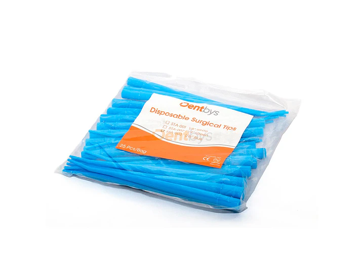 Cánulas Hemosuctoras 25 uds Dentbys