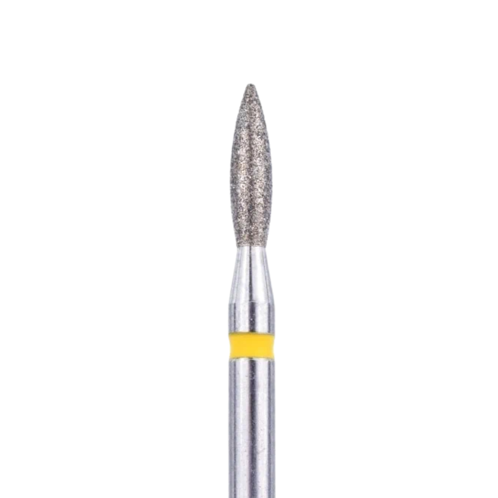 Fresa Diamante Llama Corta AV 860 (243) Amarillo - 012