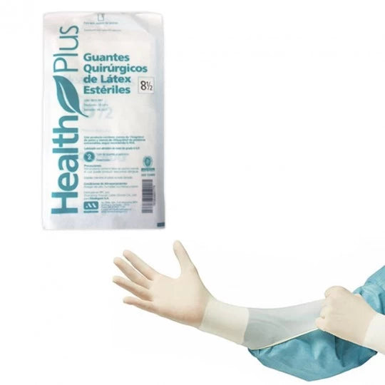 Guantes estériles libre polvo 50 unidades Health Pak