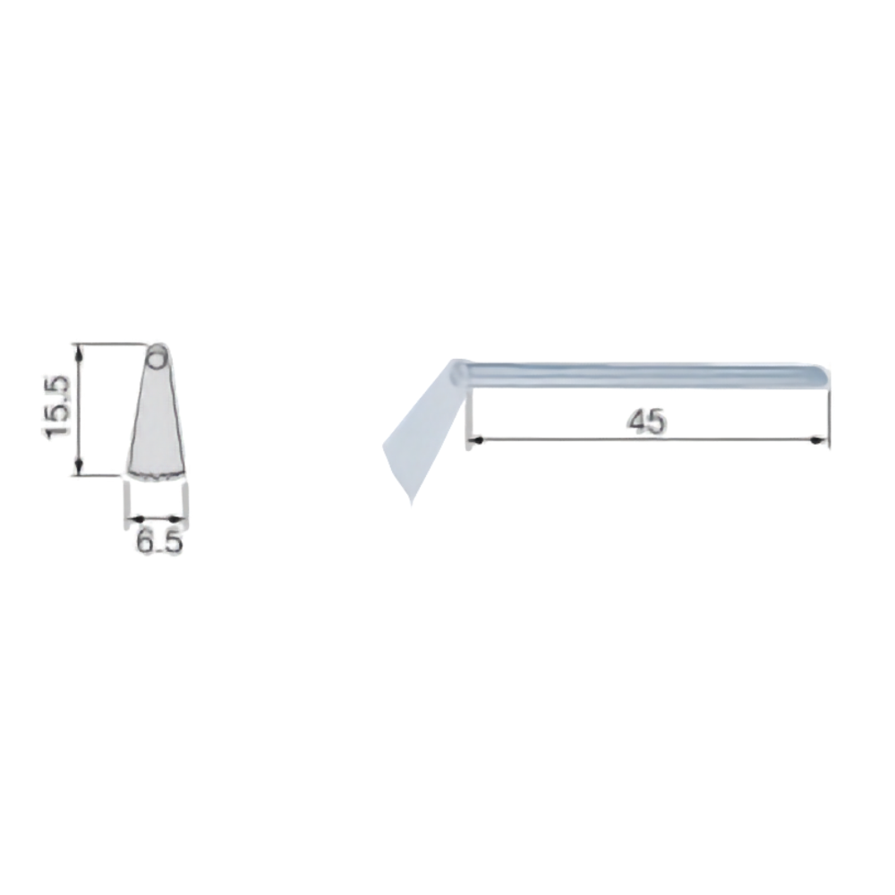 Hojas de Microsierra para Oscilación Lateral NSK SGO-4