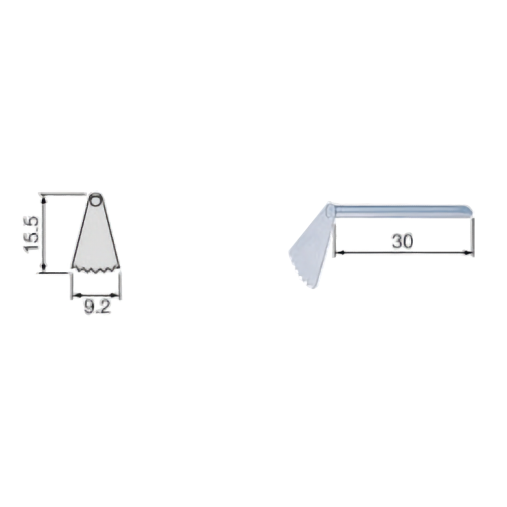 Hojas de Microsierra para Oscilación Lateral NSK SGO-5