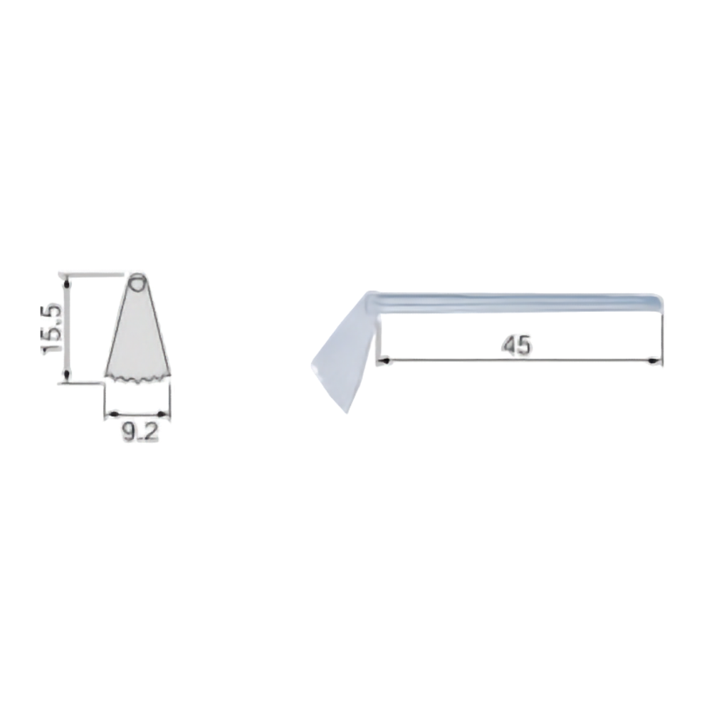 Hojas de Microsierra para Oscilación Lateral NSK SGO-6