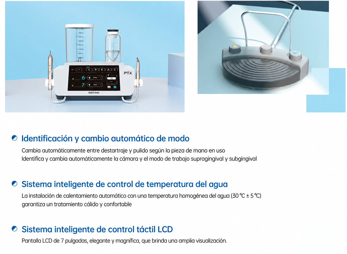 Scaler y Aeropulidor Combi PTX Refine