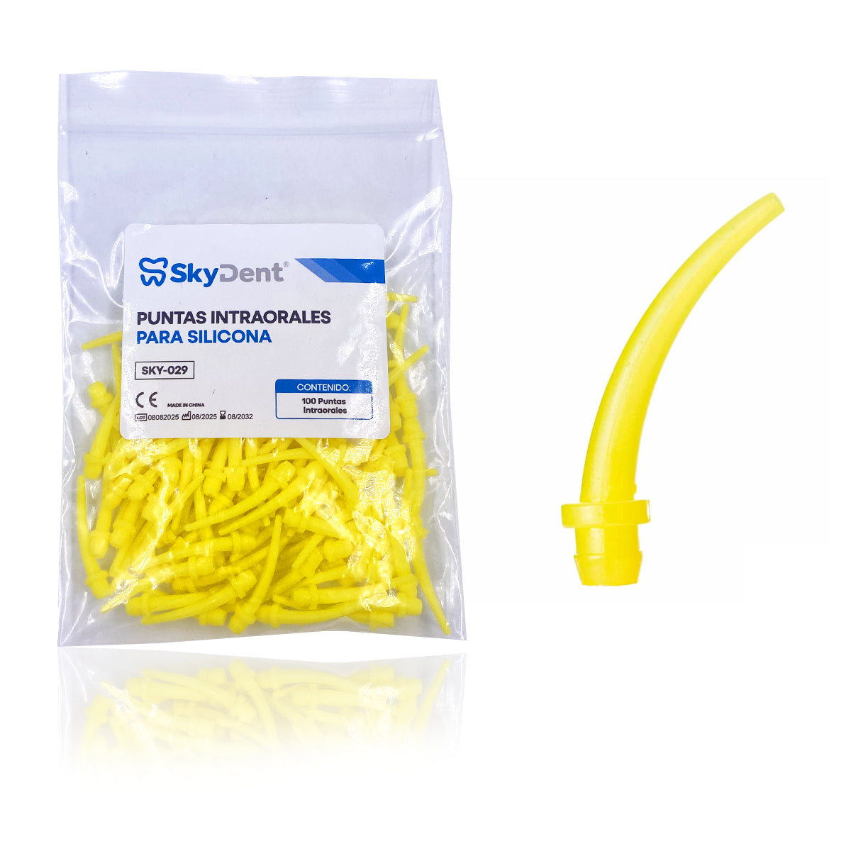 Puntas Intraorales 100 un Skydent