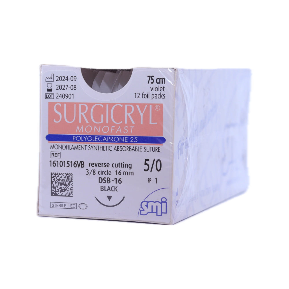 Sutura Surgicryl Monofast – Monofilamento Absorbible SMI